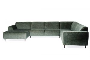 JaxxChoice hoekbank Rikki hoek linkss VII 7102 Groen