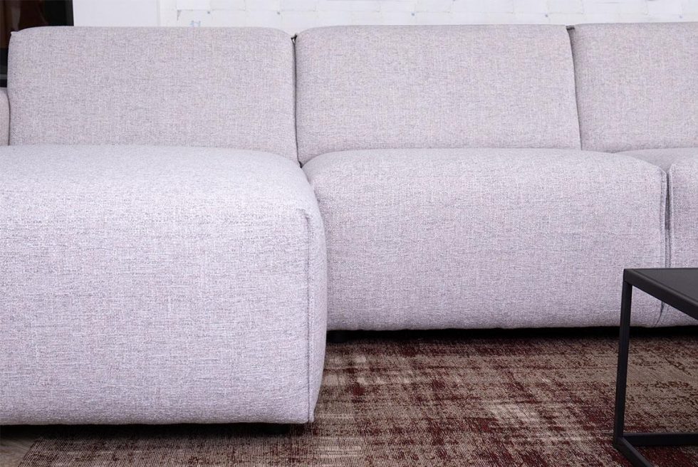 JaxxChoice hoekbank Kess hoek links beige oasis shell elementenbank