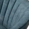 jaxxchoice fauteuil Xev in stof Adore petrol