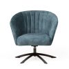moderne draaifauteuil Xev JaxxChoice Adore petrol