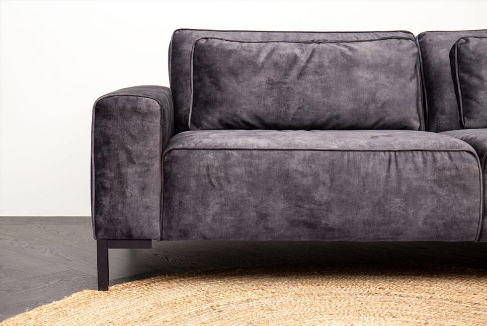 Velvet bank antraciet Kai VII 7101 JaxxChoice