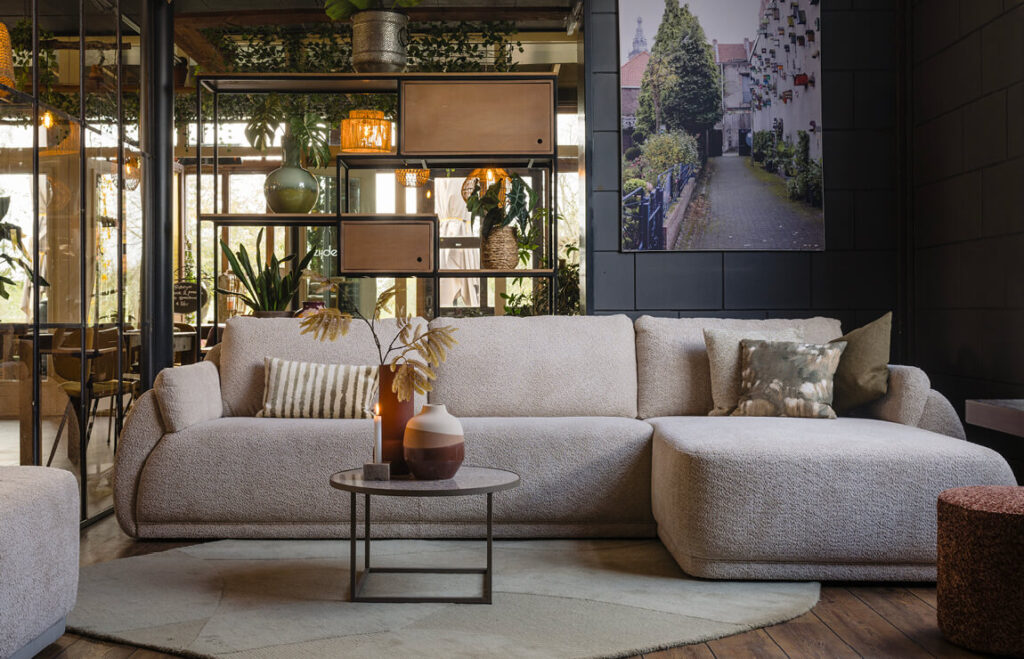 JaxxChoice hoekbank Lavi longchair sfeer