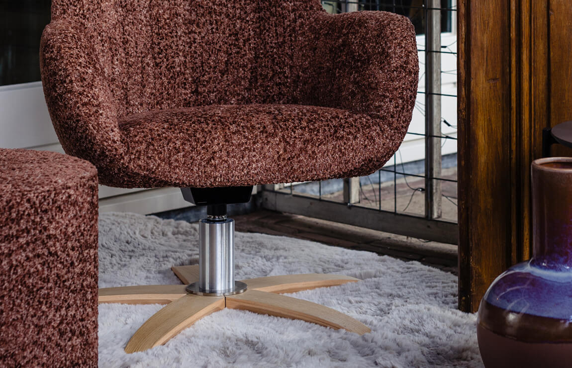 JaxxChoice fauteuil Caz hazel sfeer