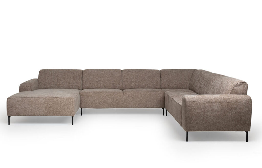 bank lotta ash grey voorraadmodel jaxxchoice hoek links