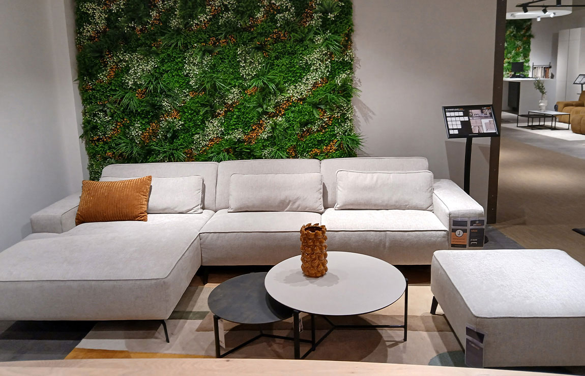 Hoekbank Mikk grijs Huissen Hoekbank Mikk grijs Huissen