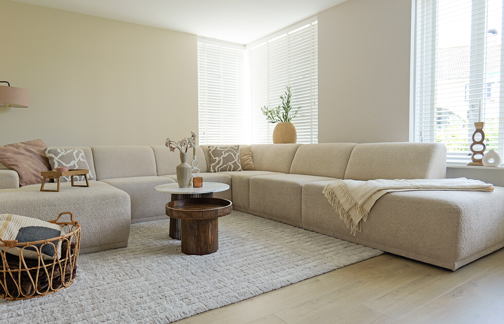 JaxxChoice japandi banken Izzy beige