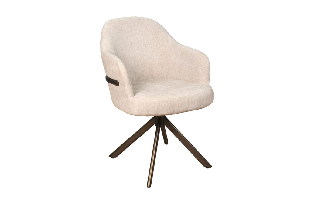 Eetkamerstoel New York Be cotton sand 04