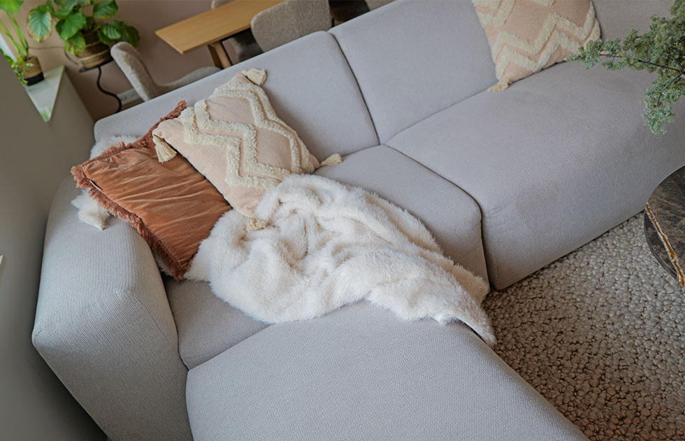 grof geweven, lichte stof Sino 01.