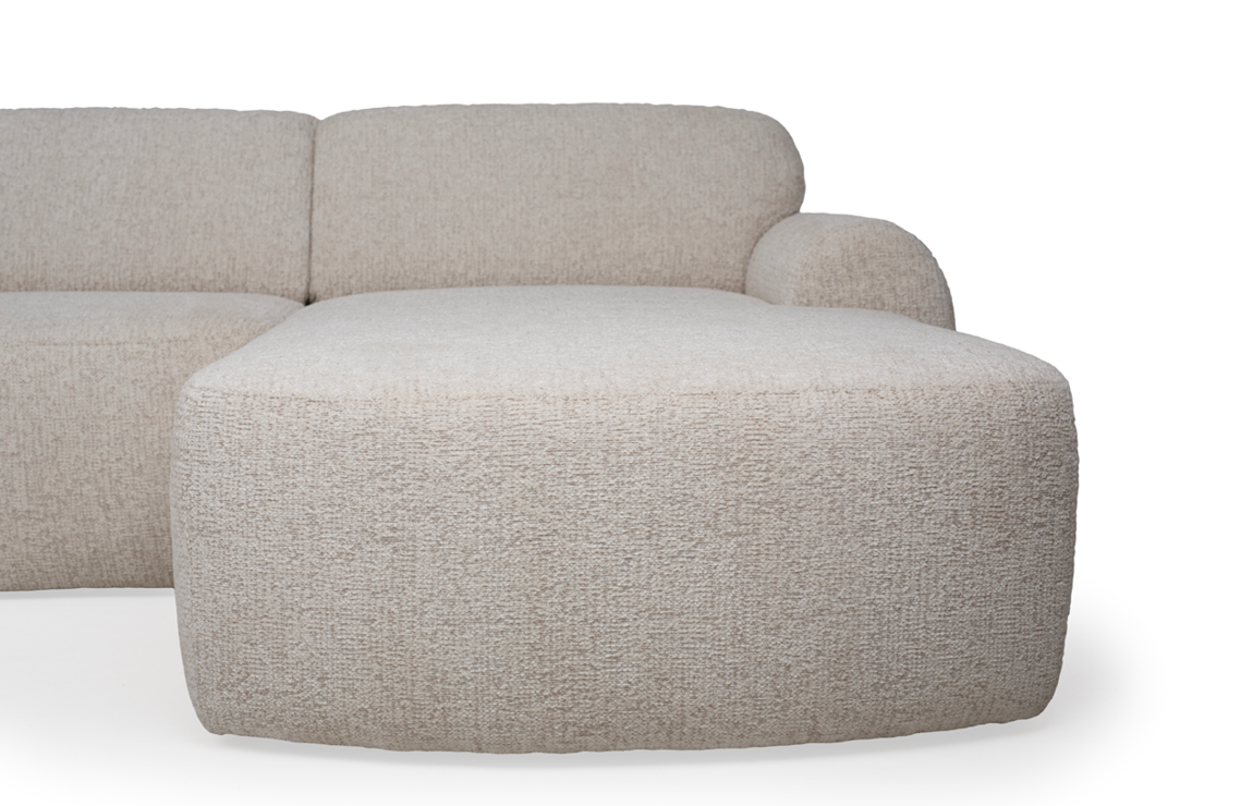 JaxxChoice Hiro hoekbank beige longchair vii 712